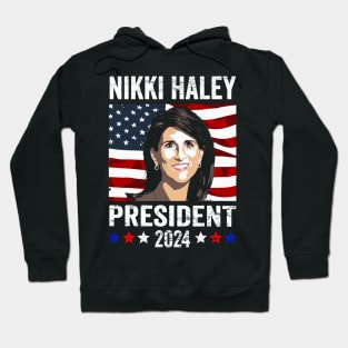 Nikki Haley for President Nikki Haley 2024 Campaign Hoodie